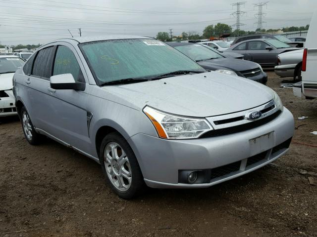 1FAHP35N48W164791 - 2008 FORD FOCUS SILVER photo 1