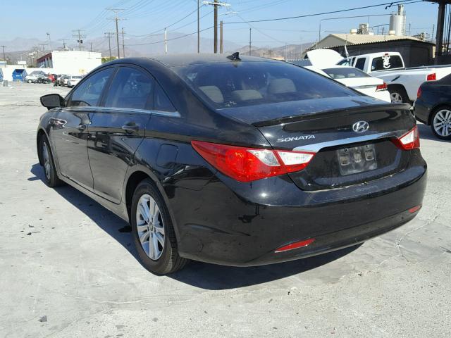 5NPEB4AC5DH725022 - 2013 HYUNDAI SONATA GLS GRAY photo 3