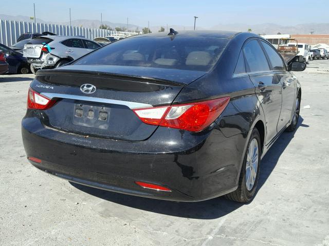 5NPEB4AC5DH725022 - 2013 HYUNDAI SONATA GLS GRAY photo 4