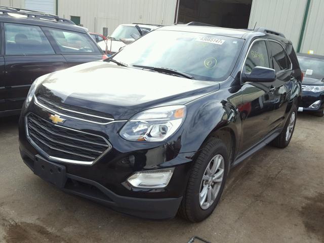 2GNALCEK1H1599750 - 2017 CHEVROLET EQUINOX BLACK photo 2