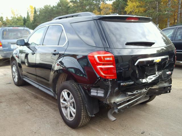 2GNALCEK1H1599750 - 2017 CHEVROLET EQUINOX BLACK photo 3