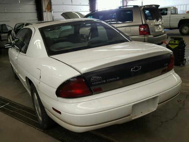 2G1WW12M3X9271237 - 1999 CHEVROLET MONTE CARL 白色 照片 3