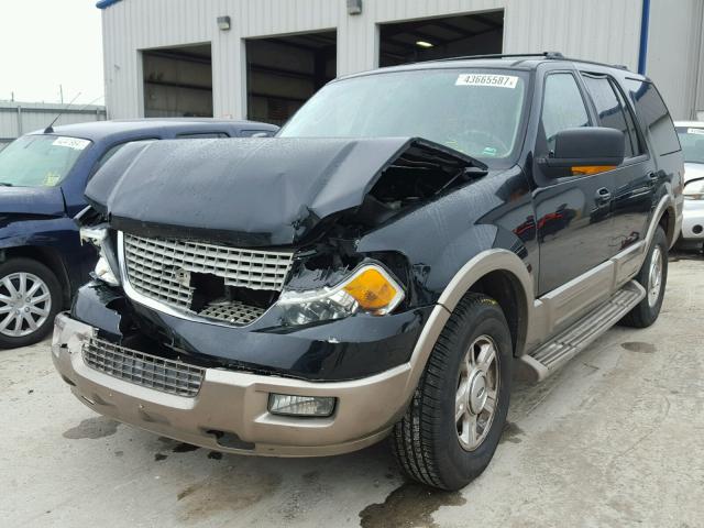 1FMPU17L64LB29482 - 2004 FORD EXPEDITION BLACK photo 2