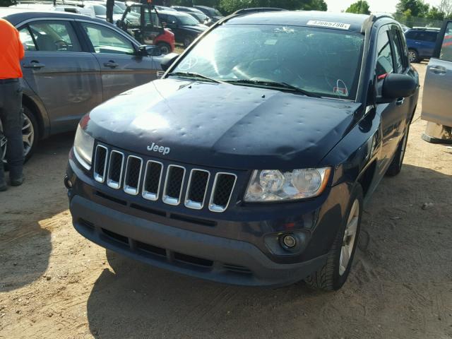 1J4NT1FA7BD178660 - 2011 JEEP COMPASS SP BLUE photo 2