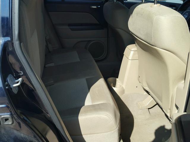 1J4NT1FA7BD178660 - 2011 JEEP COMPASS SP BLUE photo 6