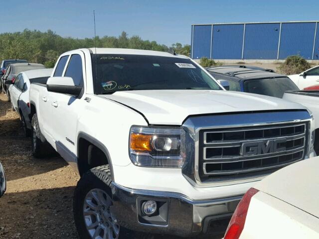 1GTV2UEC0FZ370847 - 2015 GMC SIERRA K15 WHITE photo 1