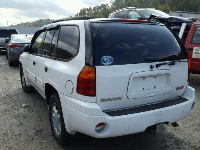 1GKDT13S242384342 - 2004 GMC ENVOY WHITE photo 3