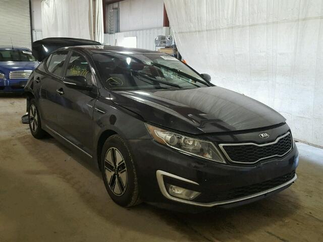 KNAGM4AD7D5038570 - 2013 KIA OPTIMA HYB BLACK photo 1