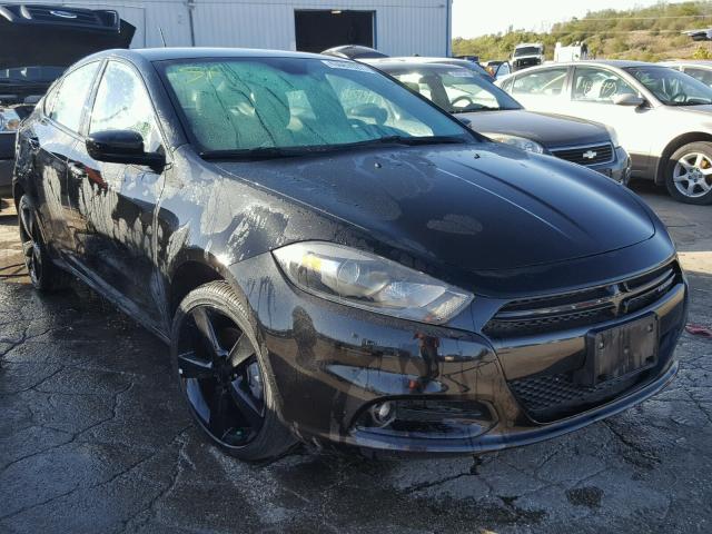 1C3CDFBB1FD212883 - 2015 DODGE DART BLACK photo 1