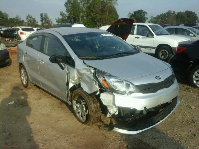 KNADM4A37H6118204 - 2017 KIA RIO LX SILVER photo 1