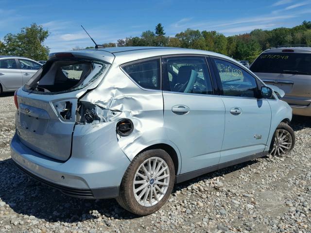 1FADP5CU7DL528430 - 2013 FORD C-MAX PREM BLUE photo 4