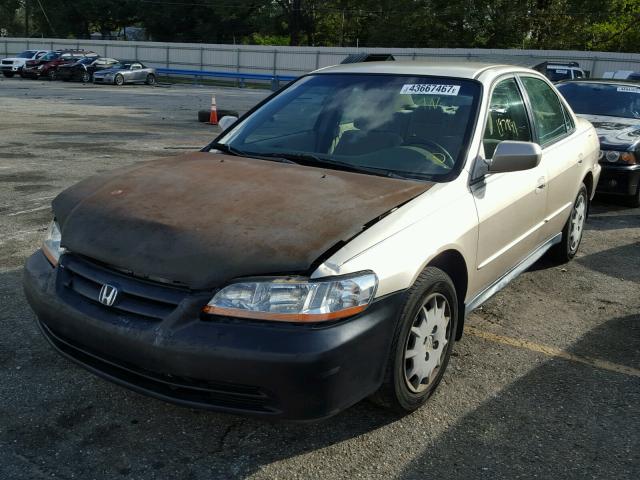 JHMCG56442C004150 - 2002 HONDA ACCORD LX GOLD photo 2