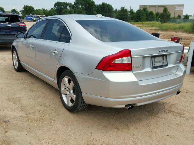 YV1AH992X81053388 - 2008 VOLVO S80 T6 TUR SILVER photo 3