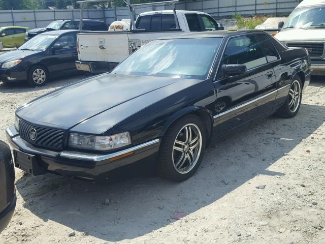 1G6ET1299TU612275 - 1996 CADILLAC ELDORADO T BLACK photo 2