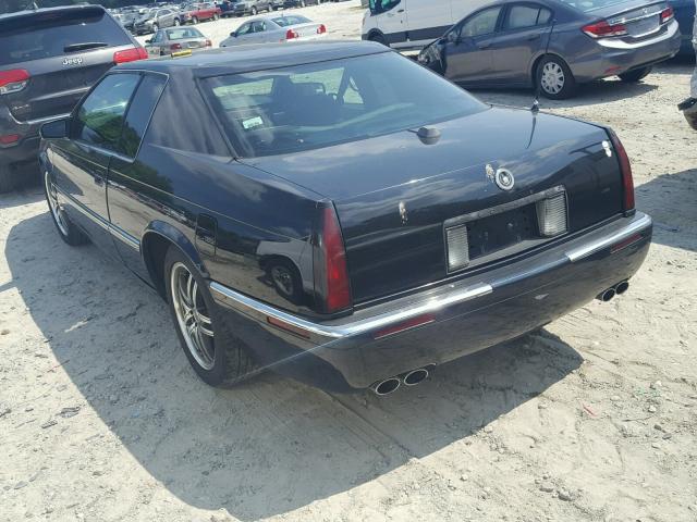 1G6ET1299TU612275 - 1996 CADILLAC ELDORADO T BLACK photo 3