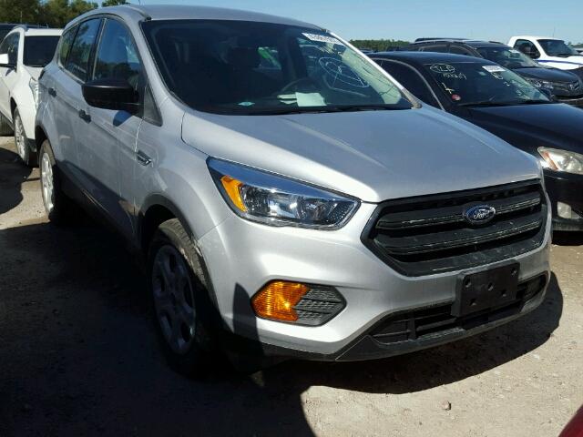 1FMCU0F72HUE07906 - 2017 FORD ESCAPE S SILVER photo 1