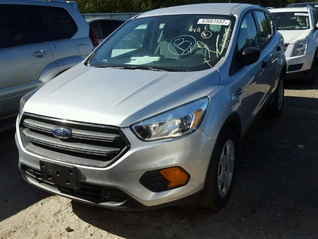 1FMCU0F72HUE07906 - 2017 FORD ESCAPE S SILVER photo 2