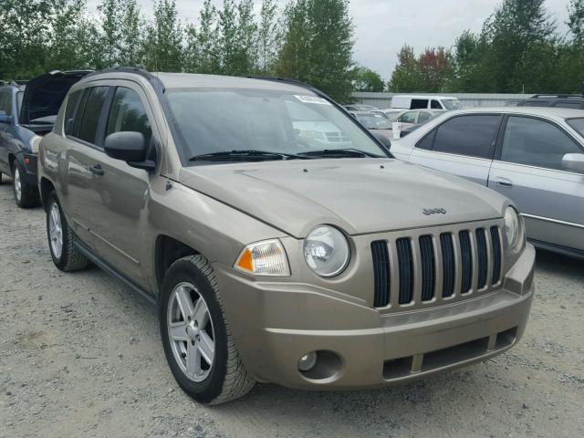 1J8FT47W28D563289 - 2008 JEEP COMPASS SP GOLD photo 1