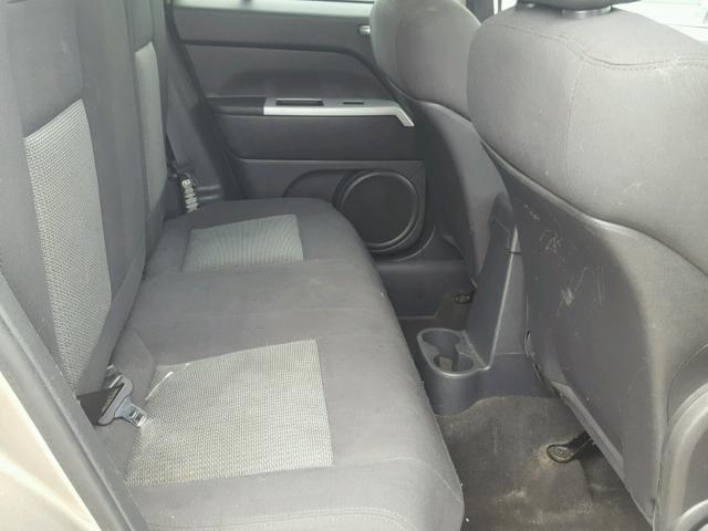 1J8FT47W28D563289 - 2008 JEEP COMPASS SP GOLD photo 6