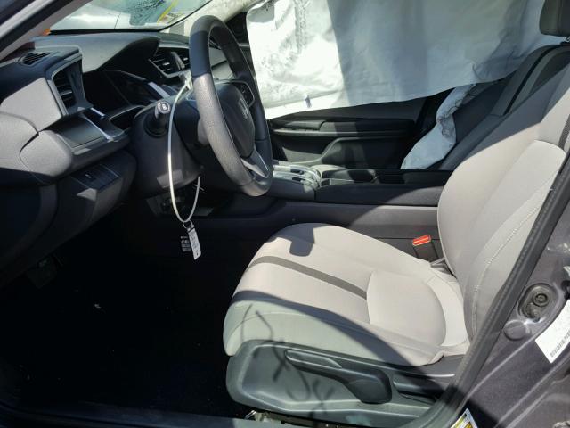 2HGFC2F79GH550628 - 2016 HONDA CIVIC EX ნაცრისფერი ფოტო 5