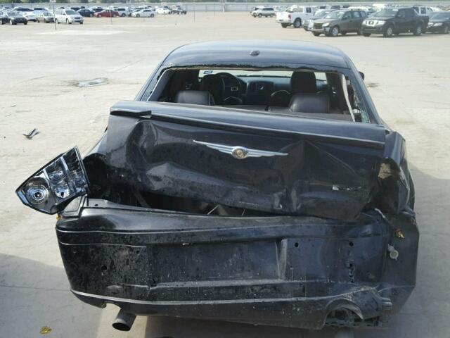 2C3LA73W77H884578 - 2007 CHRYSLER 300C SRT-8 BLACK photo 9