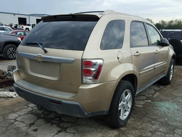 2CNDL73F256110270 - 2005 CHEVROLET EQUINOX LT GOLD photo 3