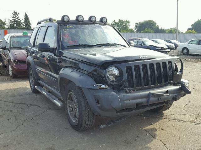 1J8GL38K16W213812 - 2006 JEEP LIBERTY RE BLACK photo 1