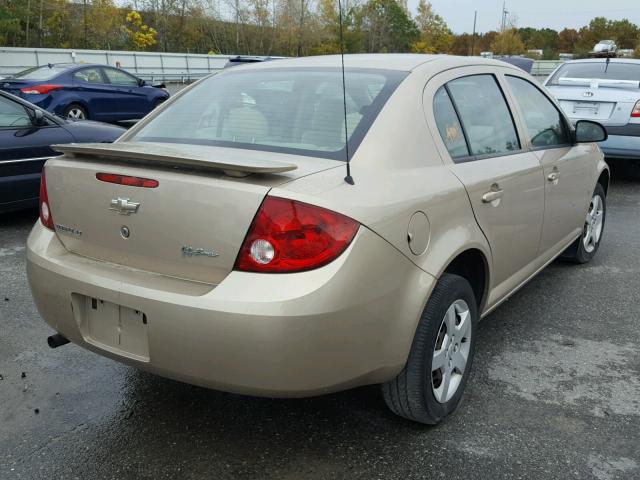 1G1AL55F977133422 - 2007 CHEVROLET COBALT GOLD photo 4