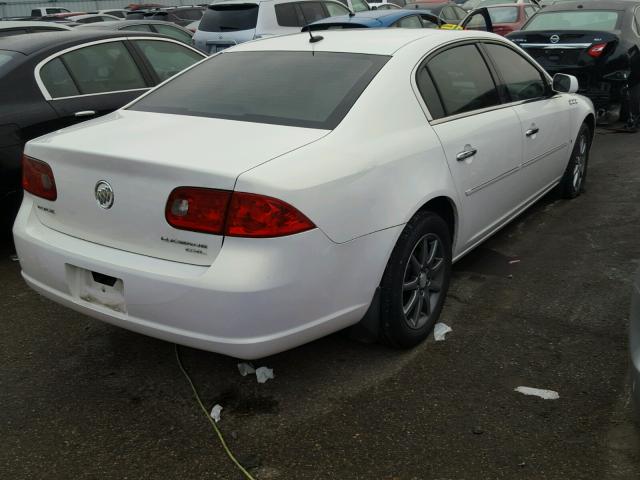 1G4HD57236U204106 - 2006 BUICK LUCERNE WHITE photo 4