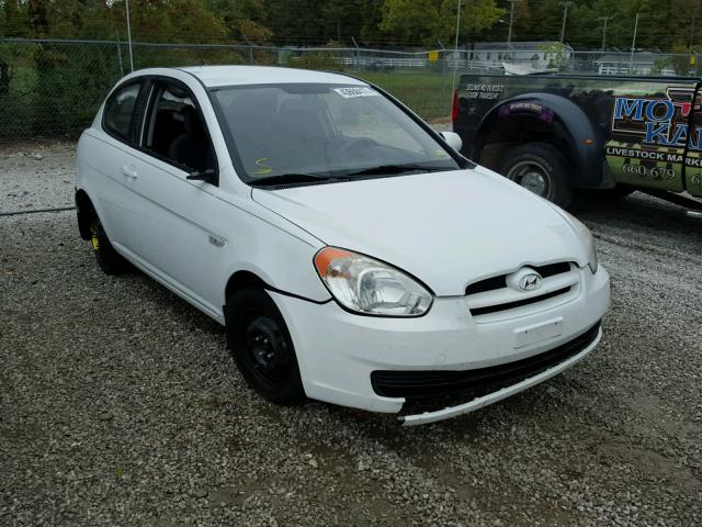 KMHCM3AC0AU151843 - 2010 HYUNDAI ACCENT BLU WHITE photo 1