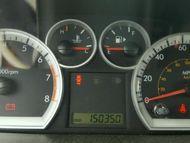 KL1TD56668B019444 - 2008 CHEVROLET AVEO BASE Կարմիր լուսանկար 8