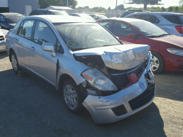 3N1BC1AP4AL456978 - 2010 NISSAN VERSA S SILVER photo 1