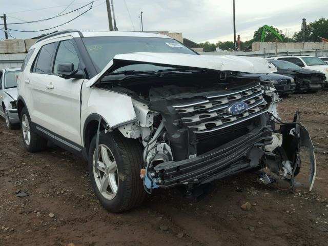 1FM5K8DH4GGB48843 - 2016 FORD EXPLORER X WHITE photo 1