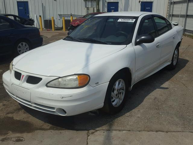 1G2NF52E13C253507 - 2003 PONTIAC GRAND AM S WHITE photo 2