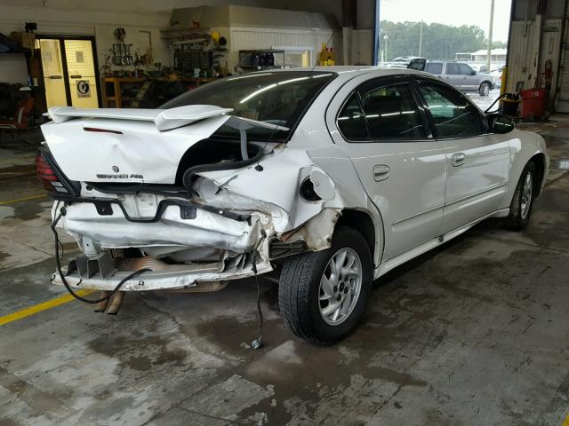 1G2NF52E13C253507 - 2003 PONTIAC GRAND AM S WHITE photo 4
