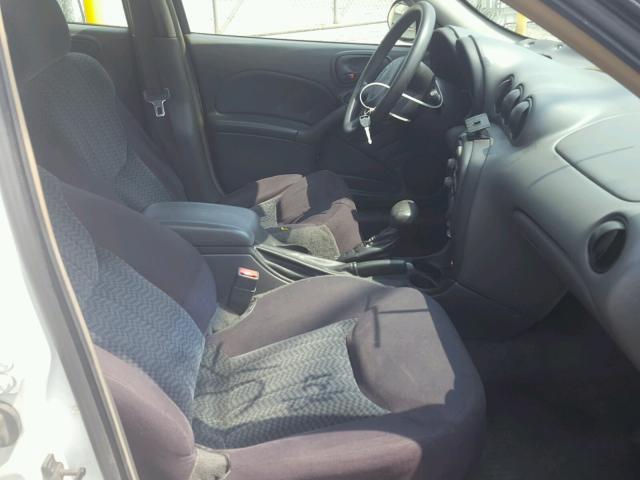 1G2NF52E13C253507 - 2003 PONTIAC GRAND AM S WHITE photo 5