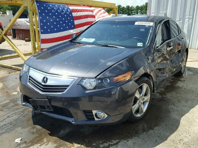 JH4CU2F60DC007431 - 2013 ACURA TSX TECH GRAY photo 2