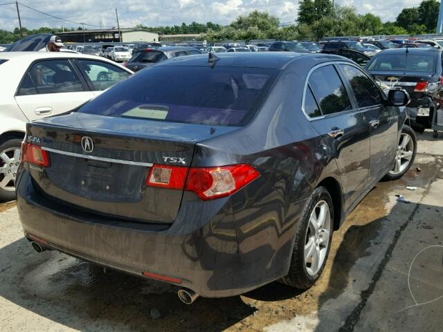 JH4CU2F60DC007431 - 2013 ACURA TSX TECH GRAY photo 4