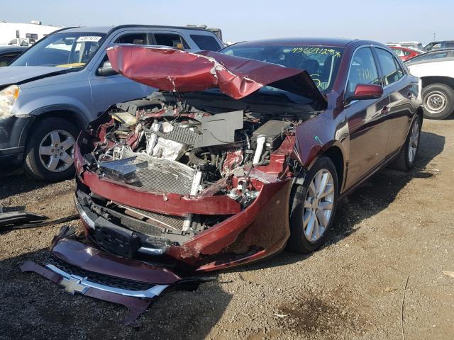 1G11F5SL9FF143924 - 2015 CHEVROLET MALIBU LTZ 勃艮第红 照片 2