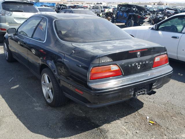 JH4KA8262SC001284 - 1995 ACURA LEGEND L BLACK photo 3