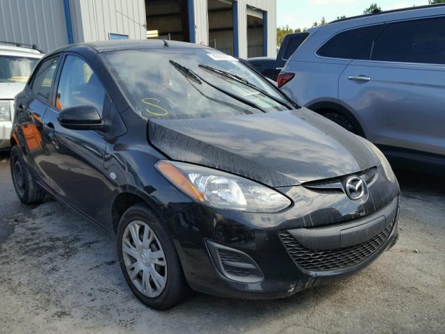 JM1DE1KYXC0136362 - 2012 MAZDA MAZDA2 BLACK photo 1