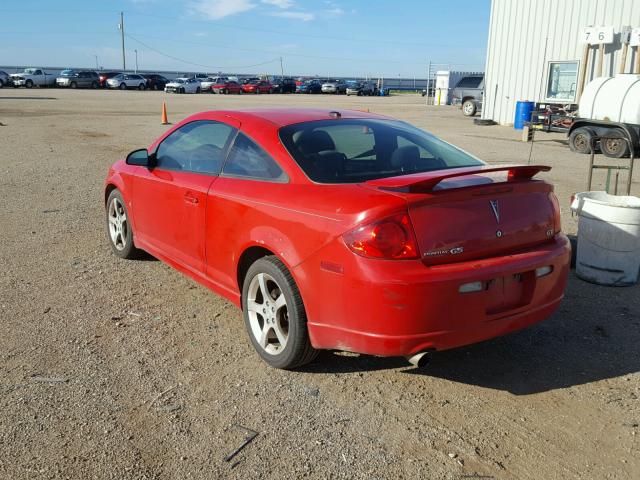 1G2AN18B887179347 - 2008 PONTIAC G5 GT RED photo 3