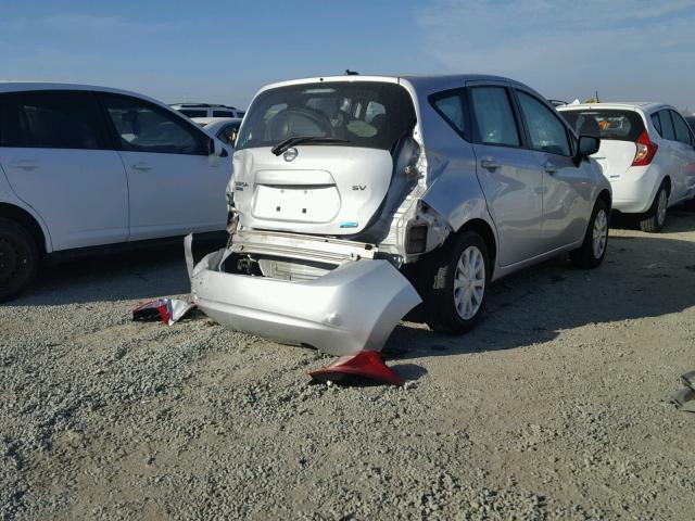 3N1CE2CP5GL365535 - 2016 NISSAN VERSA NOTE SILVER photo 4