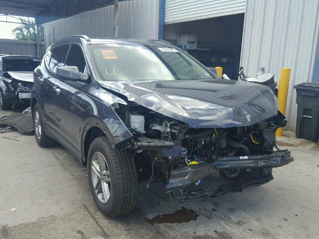 5XYZU3LB0HG431700 - 2017 HYUNDAI SANTA FE S CHARCOAL photo 1