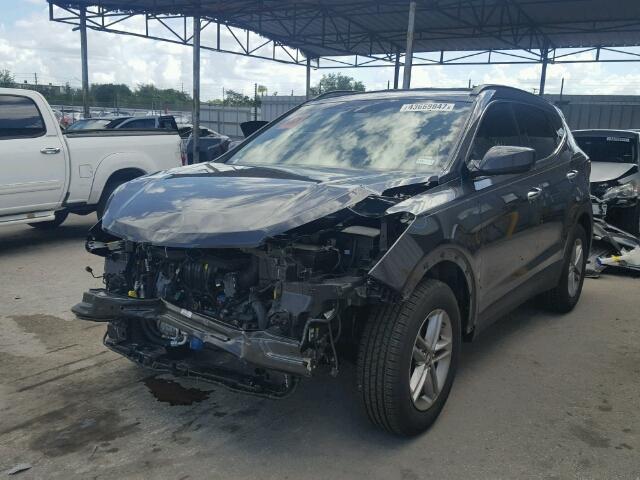 5XYZU3LB0HG431700 - 2017 HYUNDAI SANTA FE S 石墨色 照片 2
