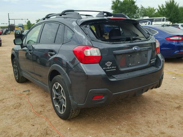 JF2GPANC4H8250410 - 2017 SUBARU CROSSTREK GRAY photo 3