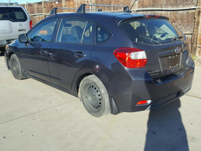 JF1GPAA60E8237671 - 2014 SUBARU IMPREZA BA GRAY photo 3