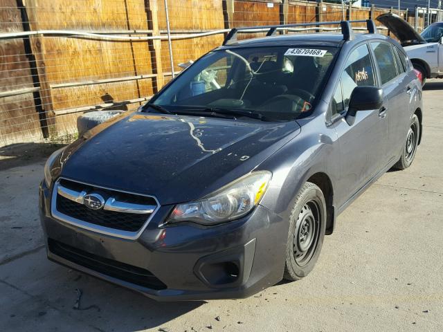 JF1GPAA60E8237671 - 2014 SUBARU IMPREZA BA GRAY photo 9