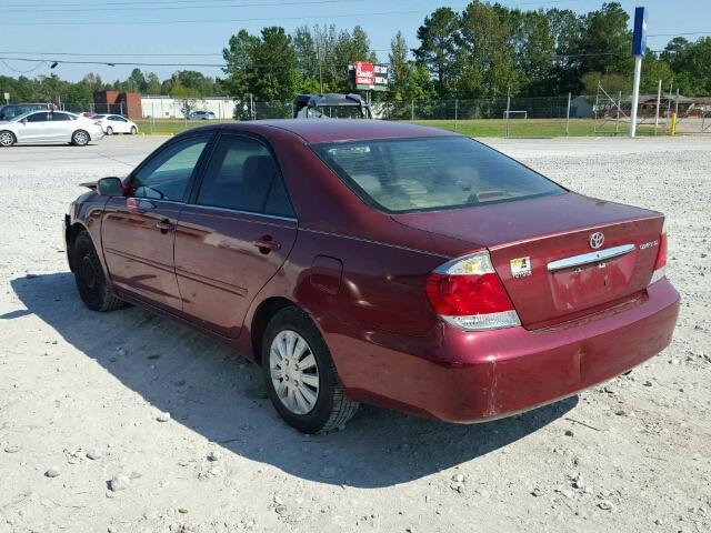 4T1BE32K16U160069 - 2006 TOYOTA CAMRY LE MAROON photo 3