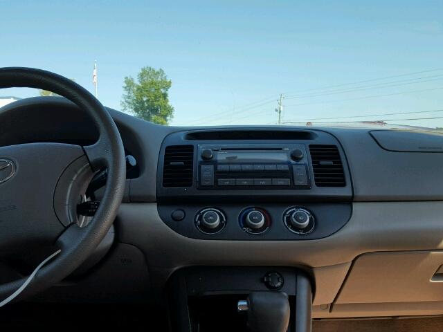 4T1BE32K16U160069 - 2006 TOYOTA CAMRY LE მუქწითელი ფოტო 9